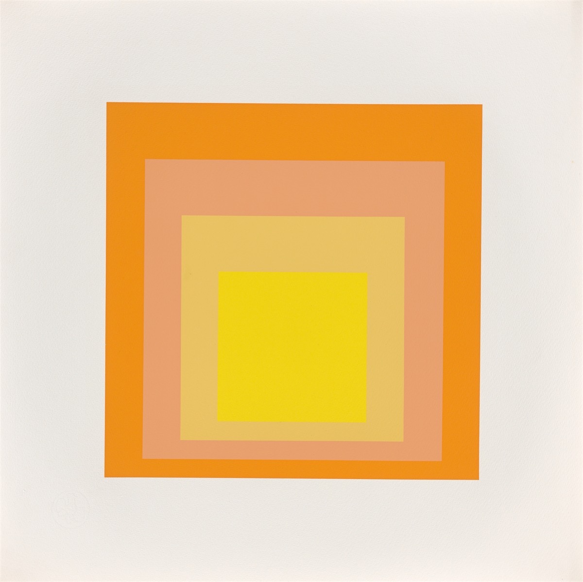 Josef Albers. ”Homage to the Square: Edition Keller I”. 1970 - Image 6 of 8