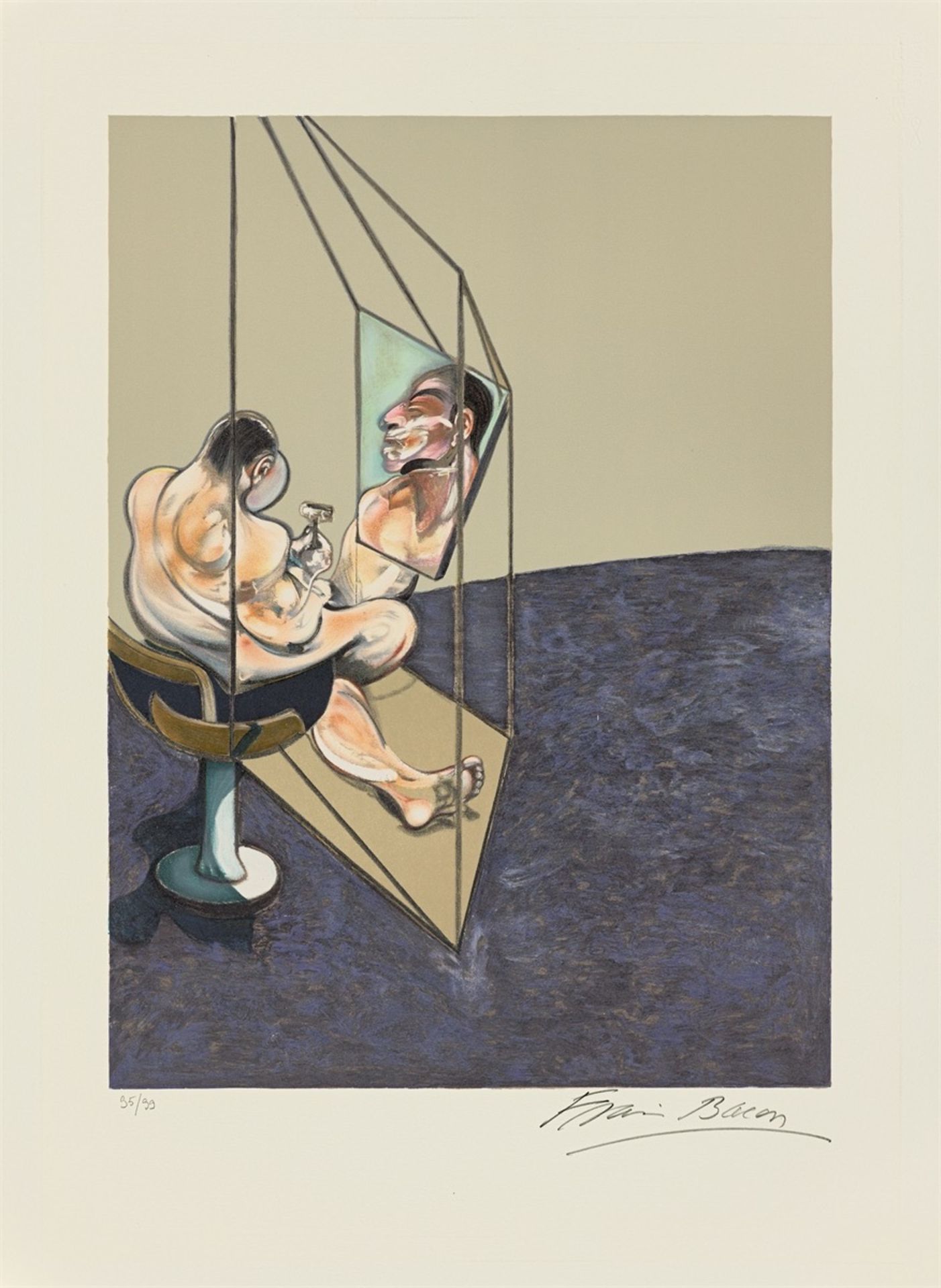 Francis Bacon. „Study of the male’s back“. 1987 - Bild 4 aus 4