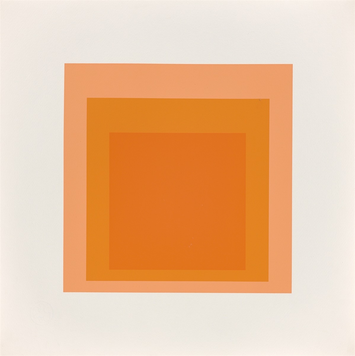 Josef Albers. ”Homage to the Square: Edition Keller I”. 1970 - Image 2 of 8