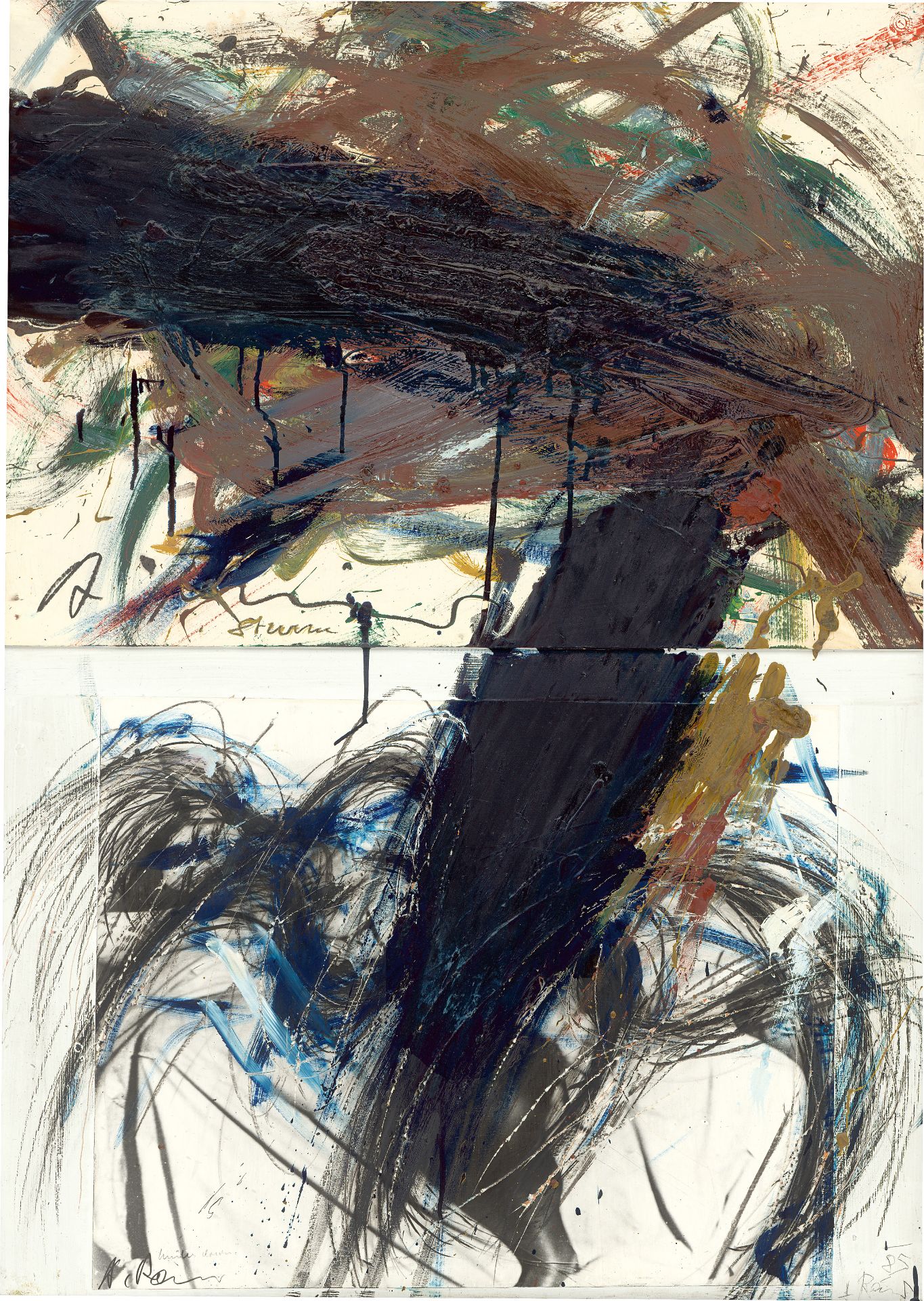 Arnulf Rainer. „Frauenrausch“. 1985