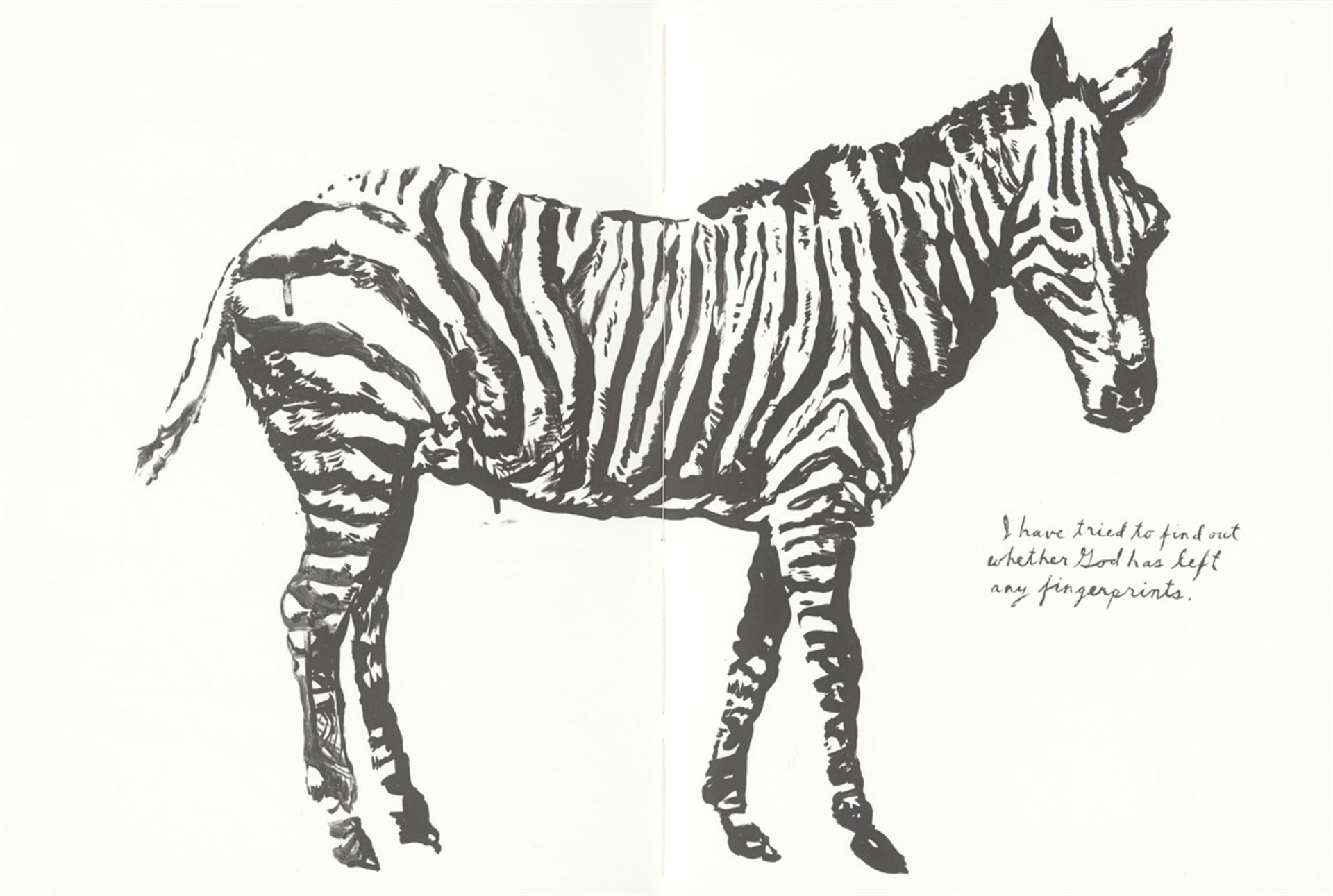 Raymond Pettibon. „Plots on loan“. 2001 - Bild 2 aus 11