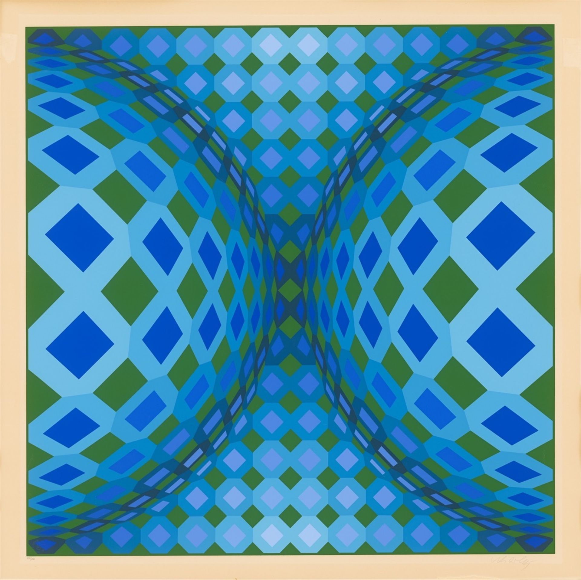Victor Vasarely. „Gaia VII“. 1975