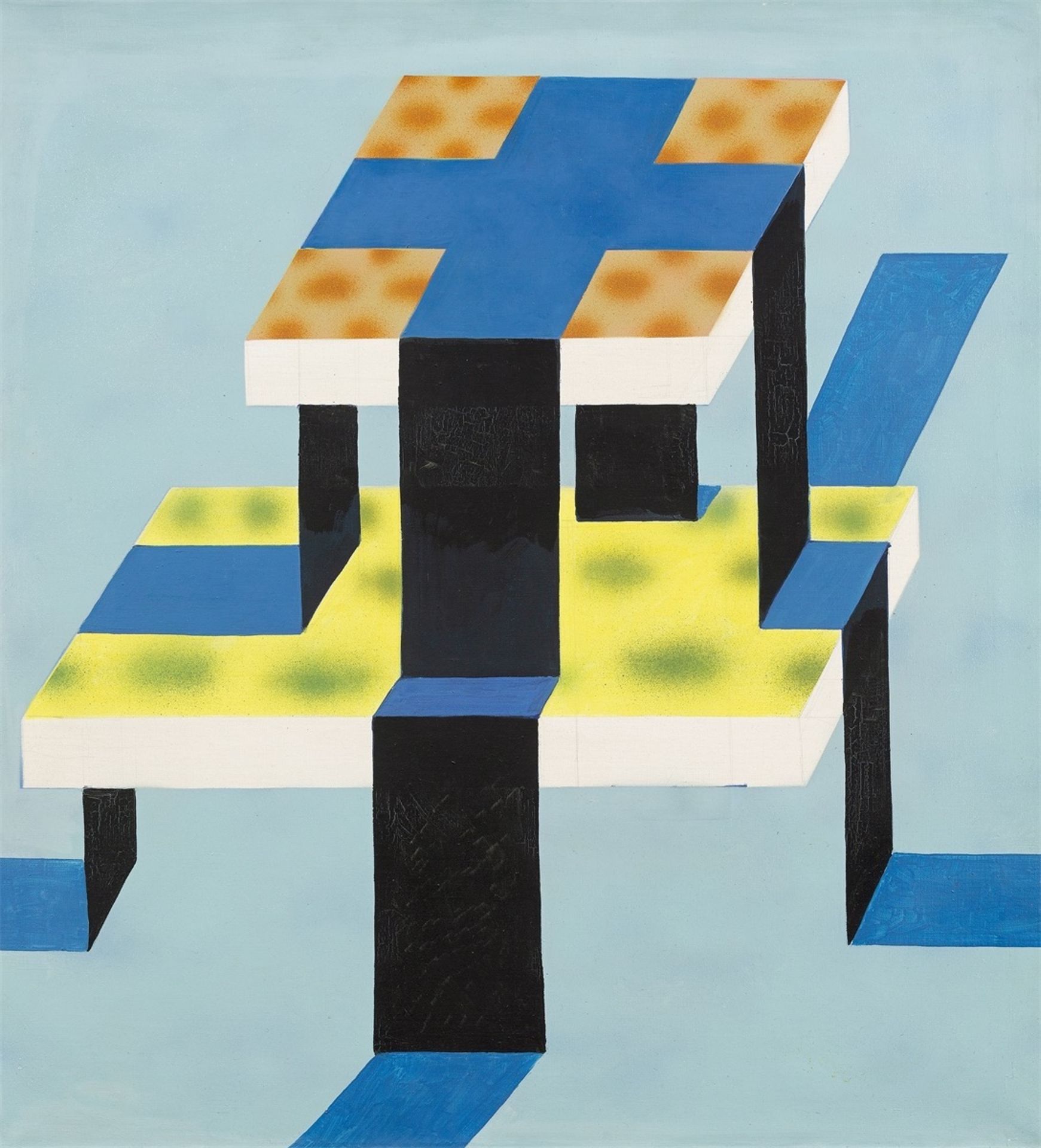 Ulrich Knispel. „Kreuzbild“. 1968