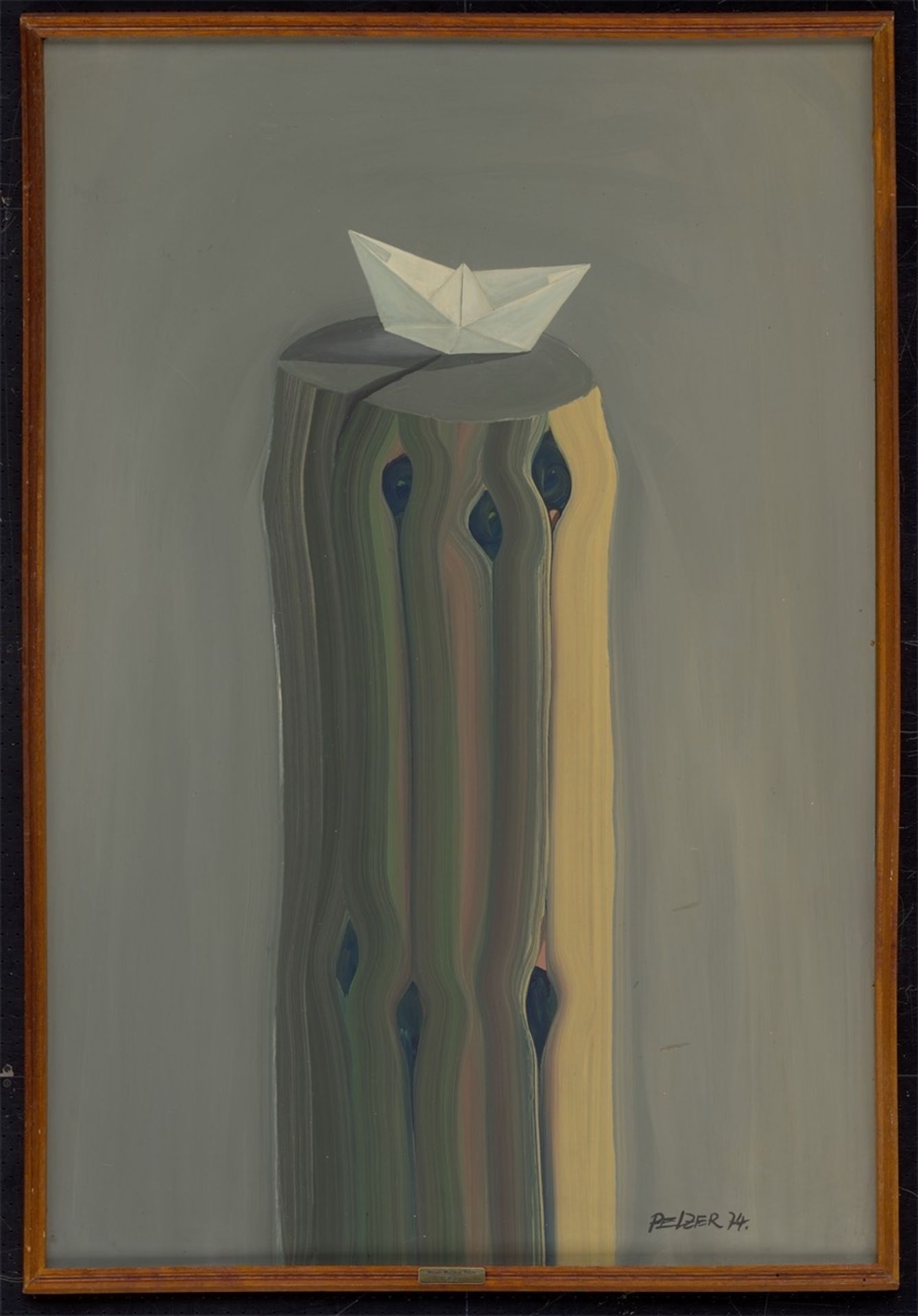 Werner Matthias Pelzer. Ohne Titel. 1974 - Bild 2 aus 4