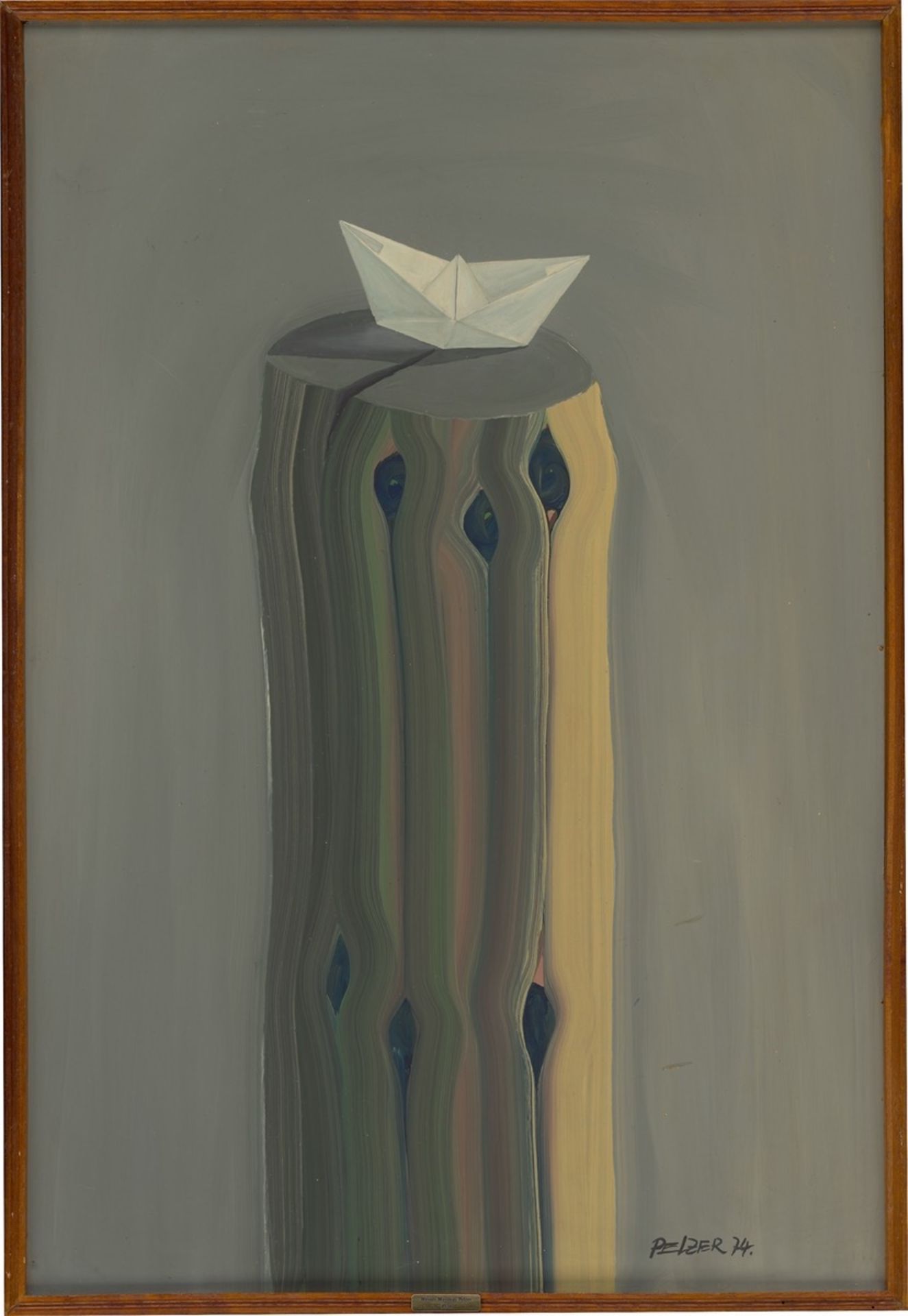 Werner Matthias Pelzer. Ohne Titel. 1974