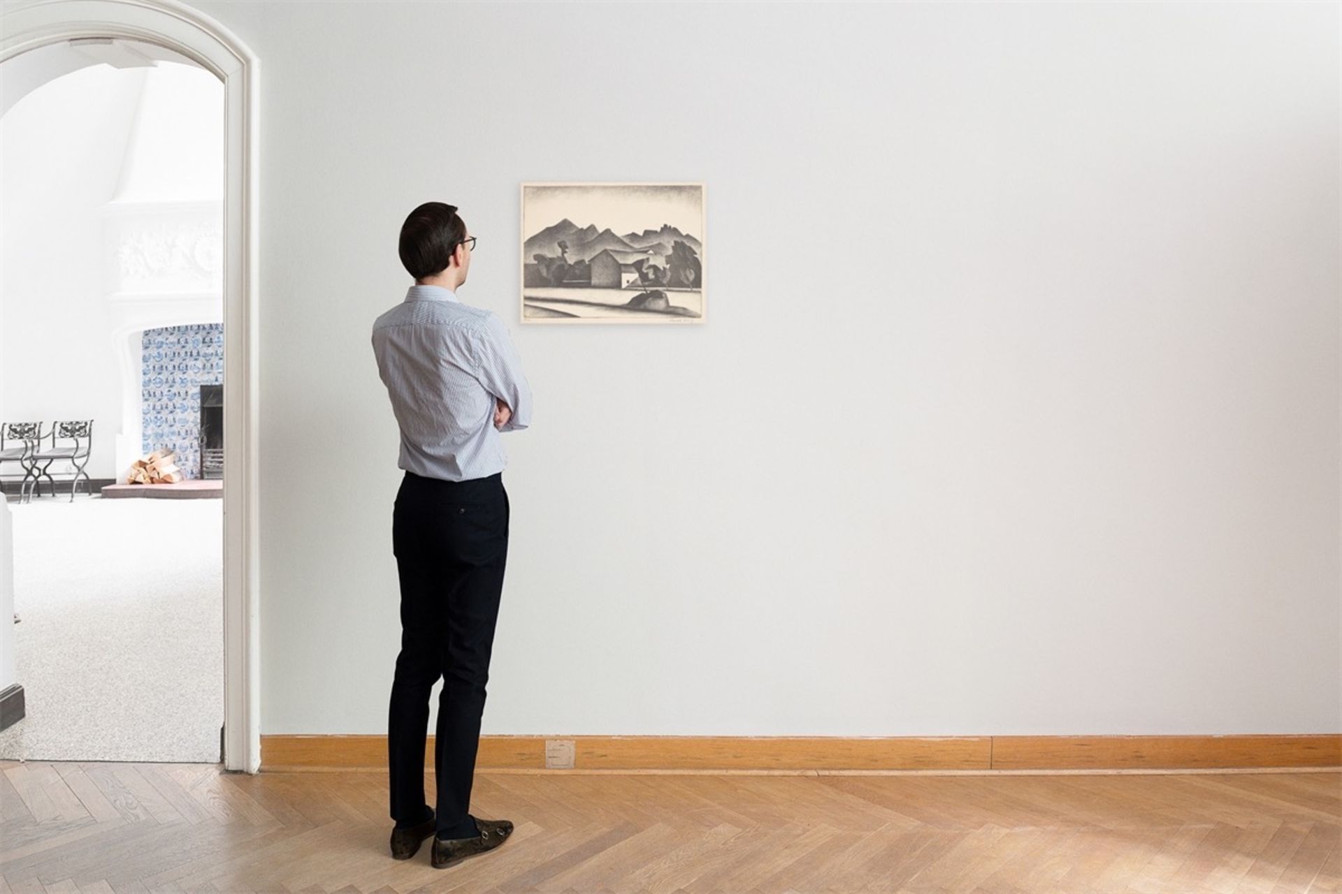 Alexander Kanoldt. „Kampenwand“. 1922 - Bild 3 aus 3