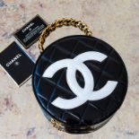 Chanel Vintage Top Handle CC Vanity Case