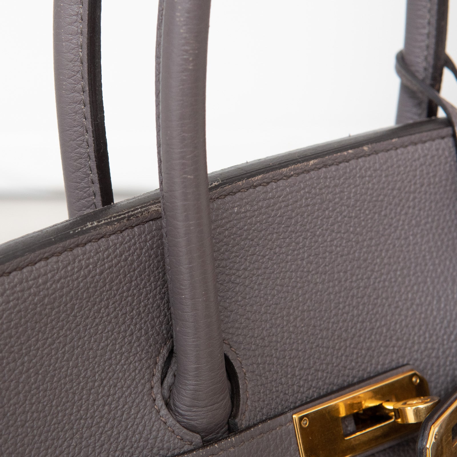 Hermes Birkin 35 Etain Bag - Bild 6 aus 18