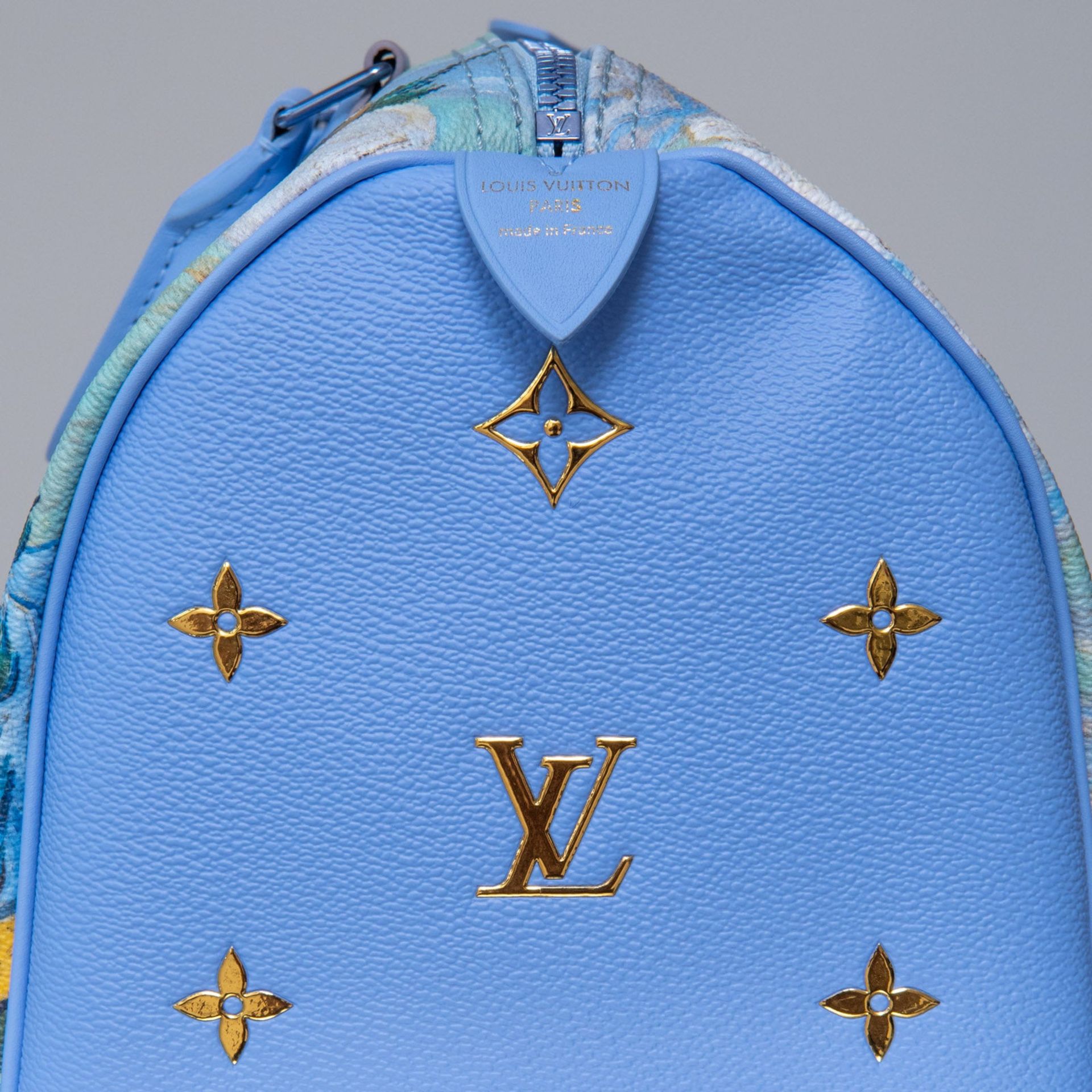 Louis Vuitton Limited Edition Lavender Speedy 30 Jeff Koons Van Gogh Masters Collection - Image 5 of 18