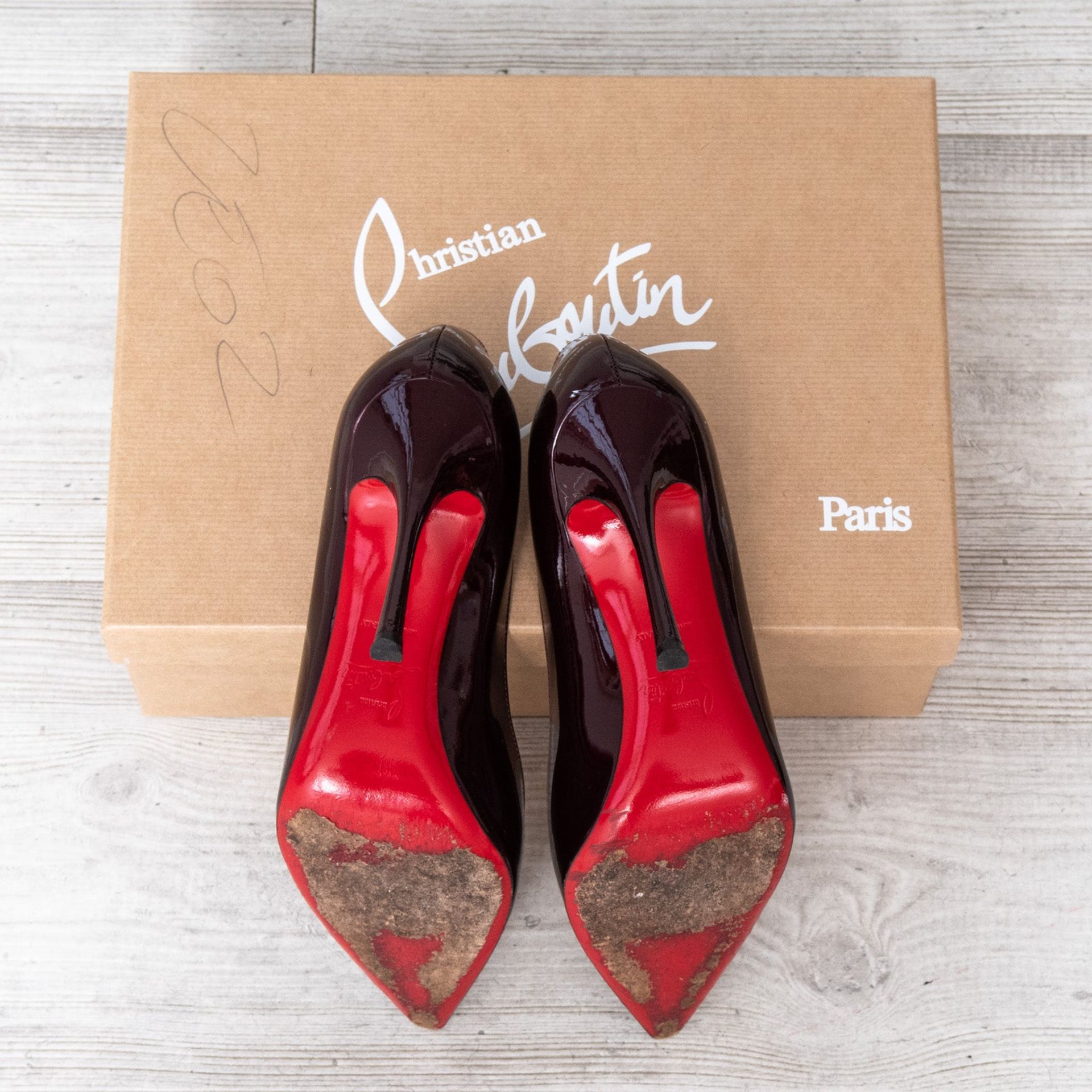 Christian Louboutin Patent Pumps - Image 6 of 6