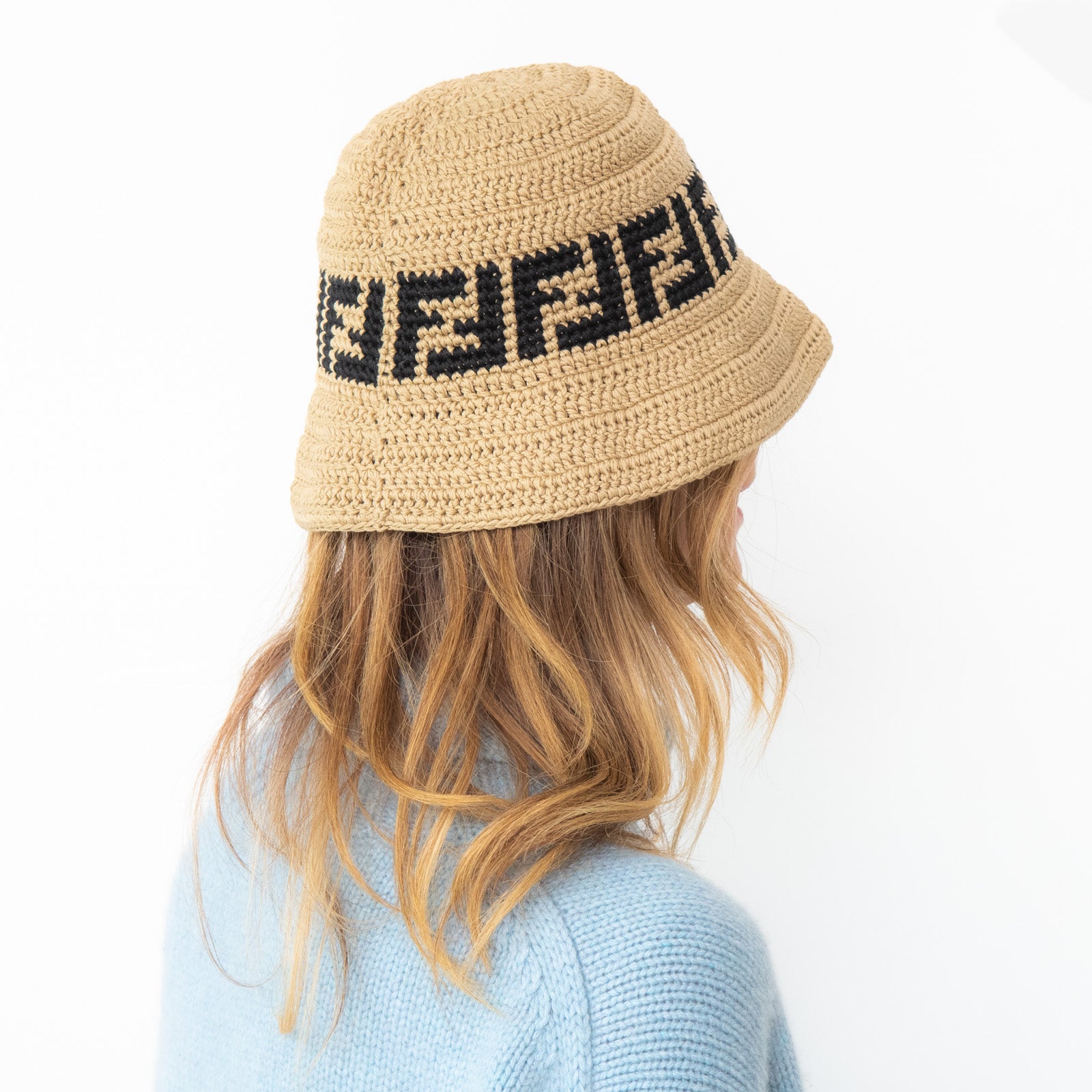 Fendi Crochet Bucket Hat - Image 4 of 4