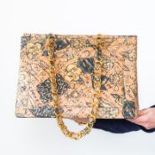 Chanel Vintage Spring Pink Large Tote Bag