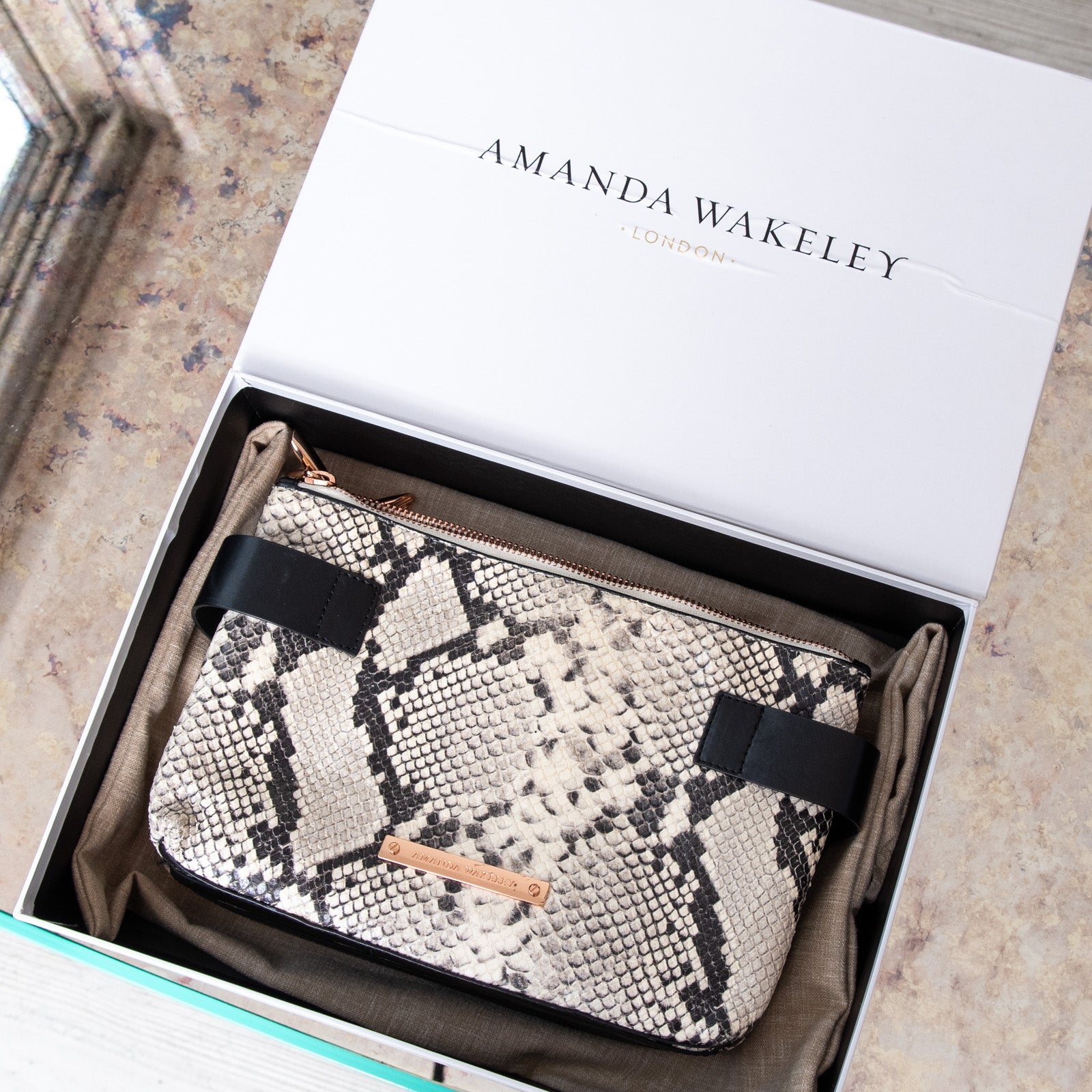 Amanda Wakeley Animal Print Bag - Image 2 of 12