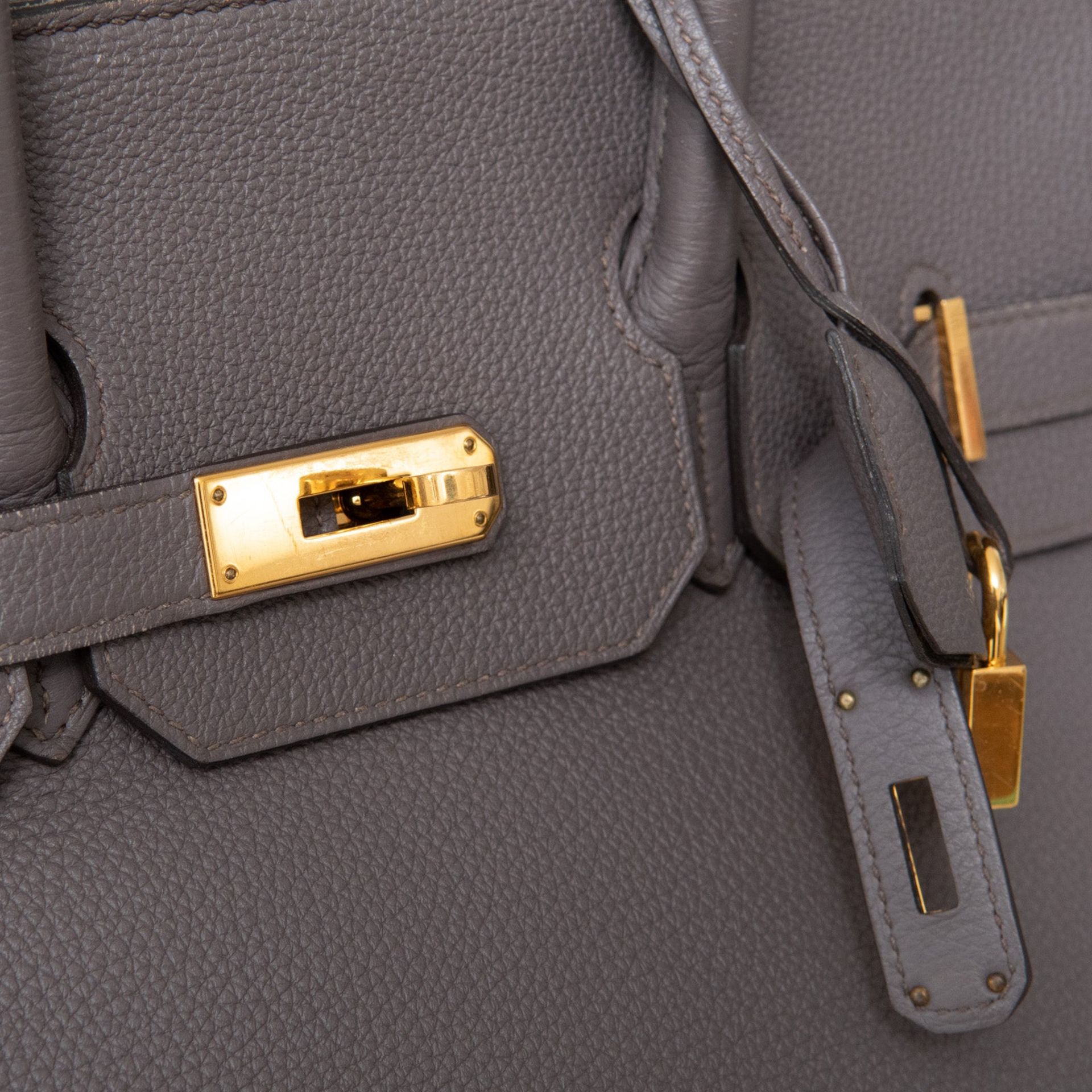 Hermes Birkin 35 Etain Bag - Image 5 of 18