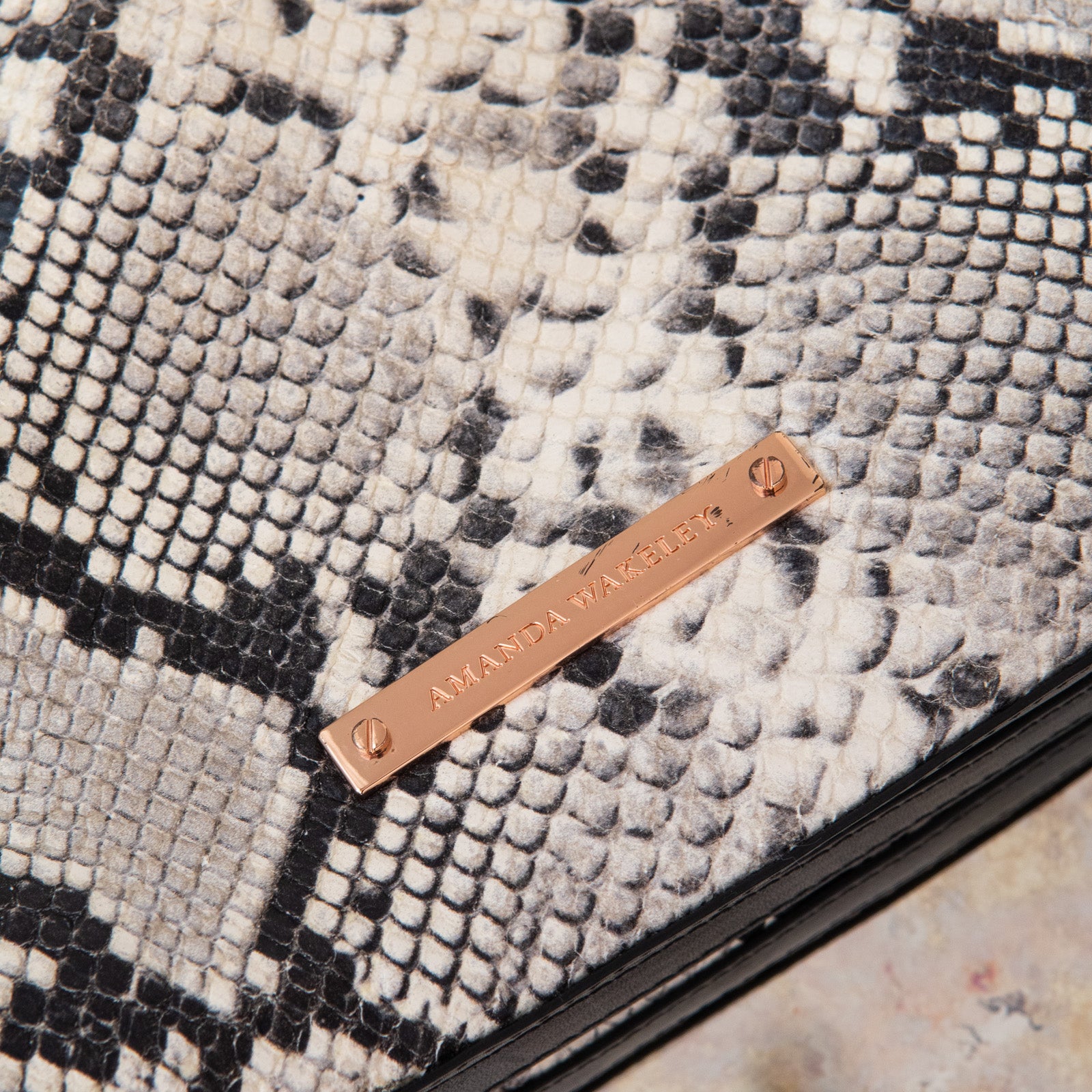 Amanda Wakeley Animal Print Bag - Image 3 of 12