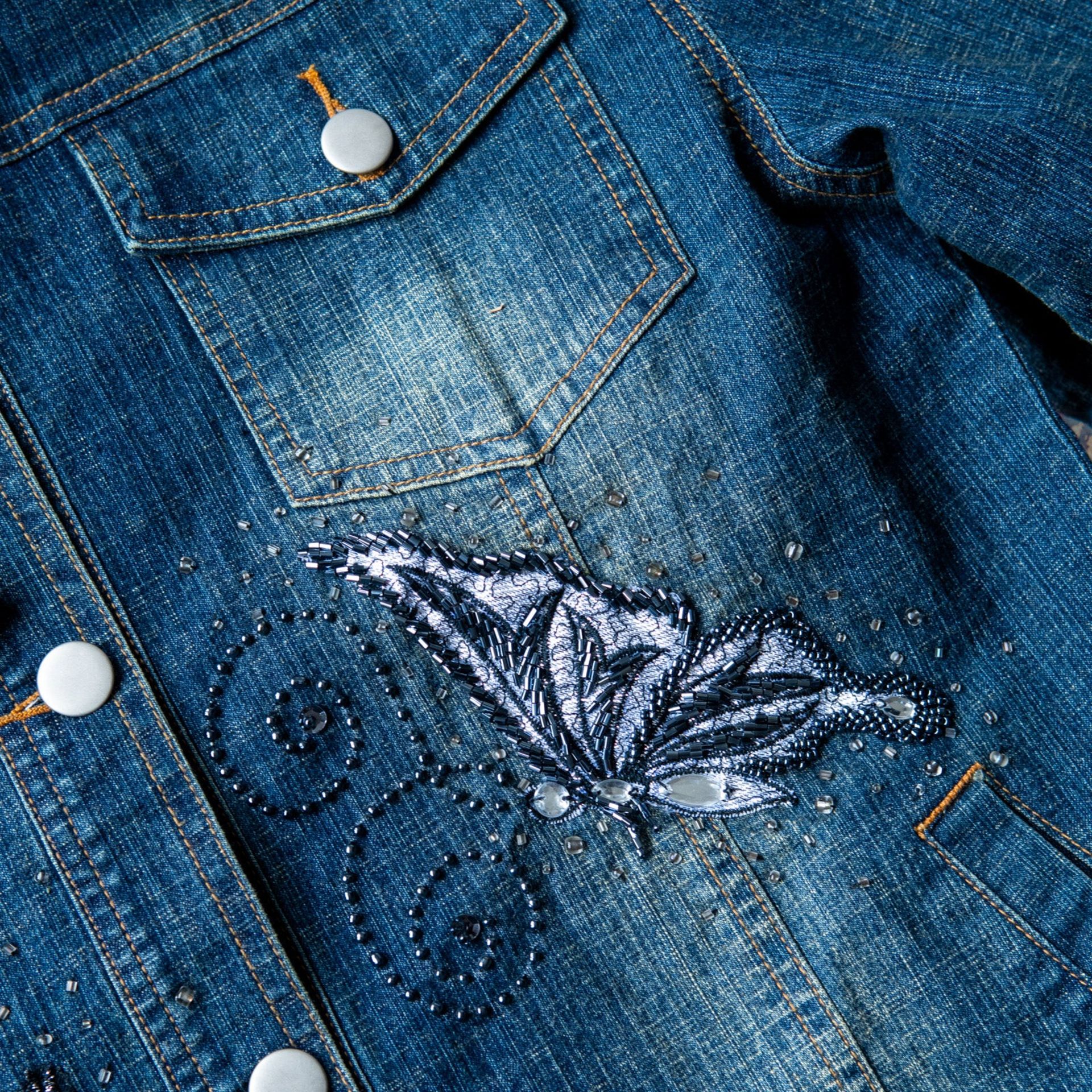 Butler and Wilson Denim Jacket - Image 4 of 9