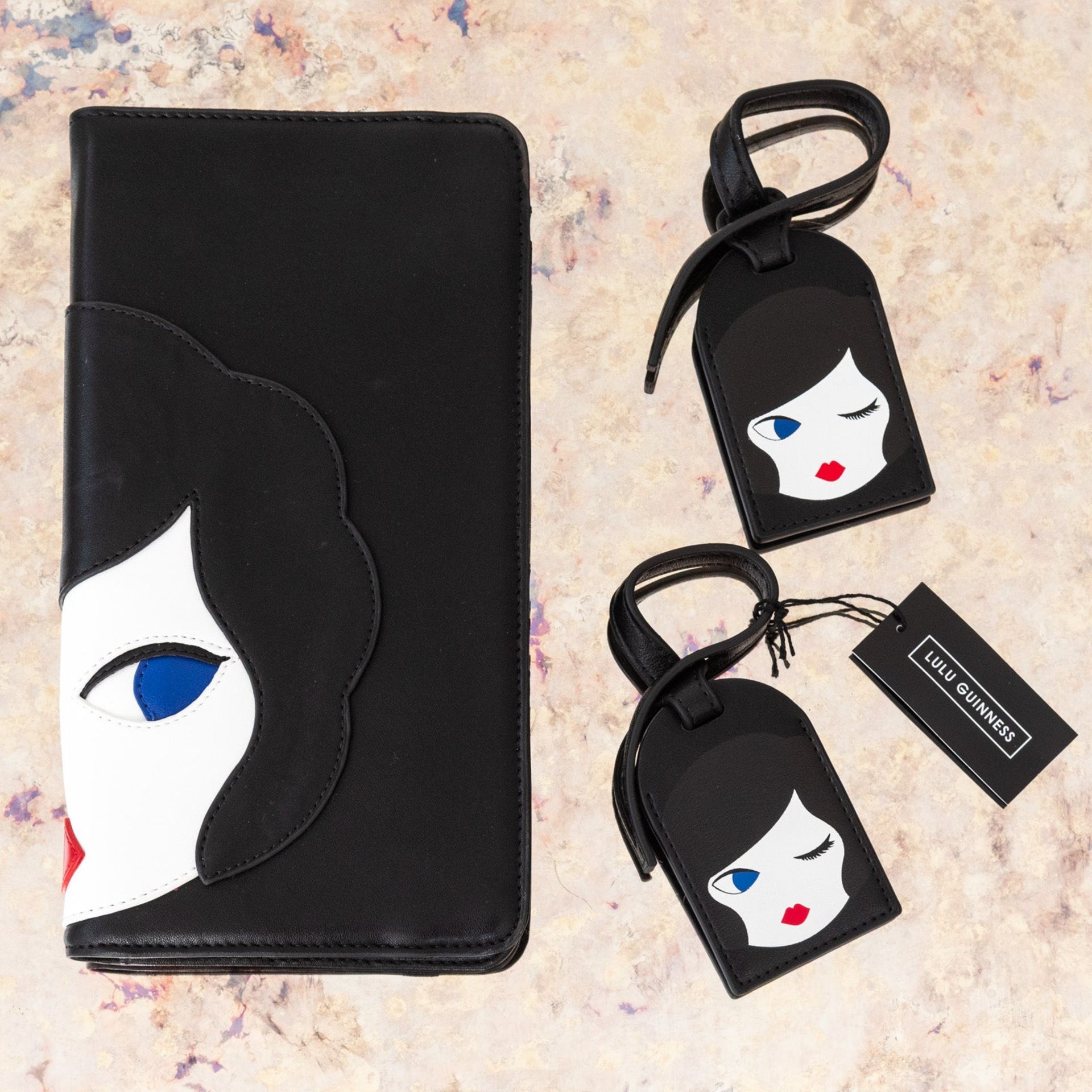 Lulu Guinness Doll Face Travel Set - Image 4 of 4