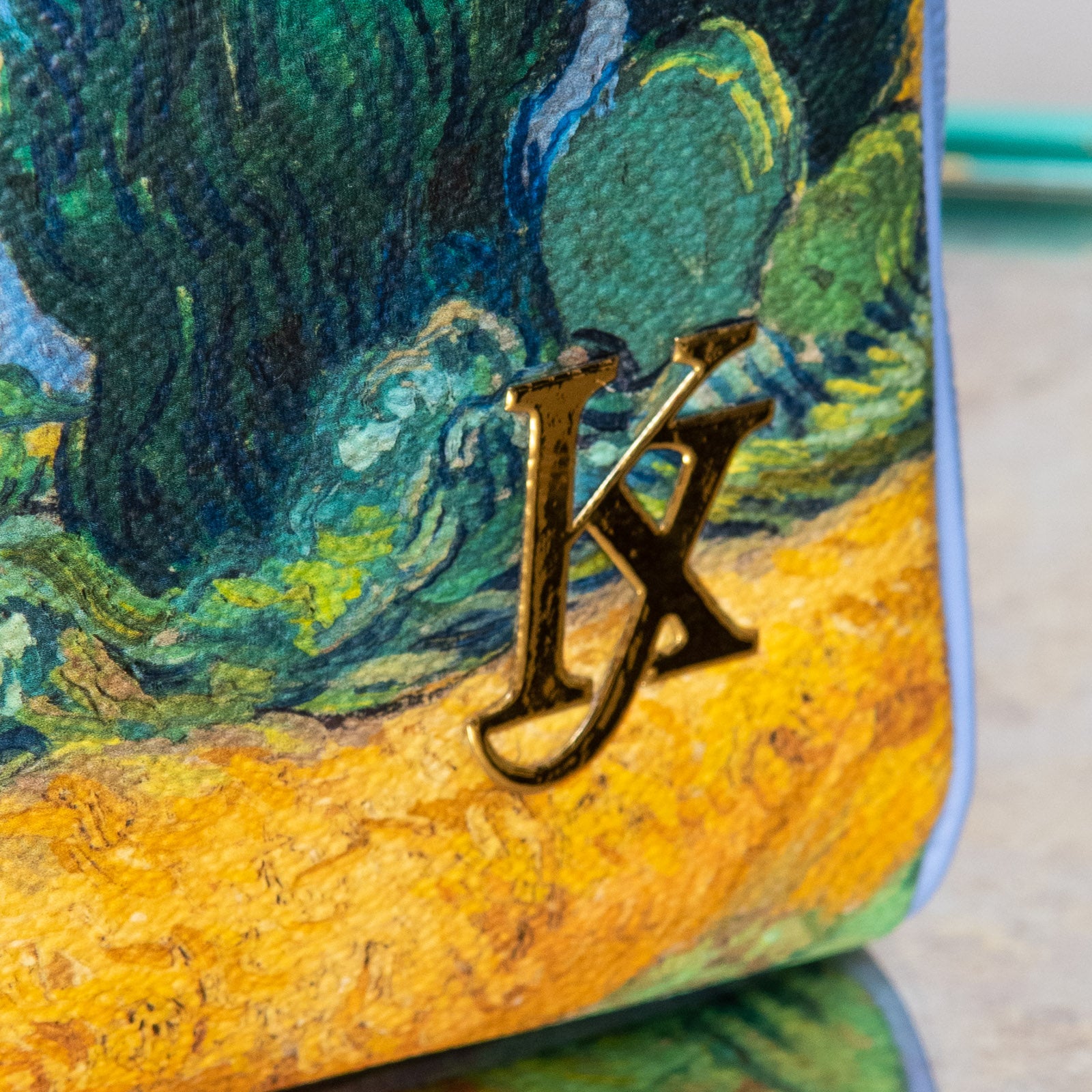 Louis Vuitton Limited Edition Lavender Speedy 30 Jeff Koons Van Gogh Masters Collection - Bild 3 aus 18