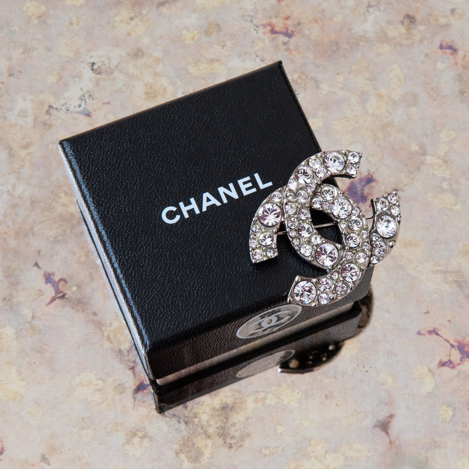 Chanel Diamante Brooch - Image 3 of 6