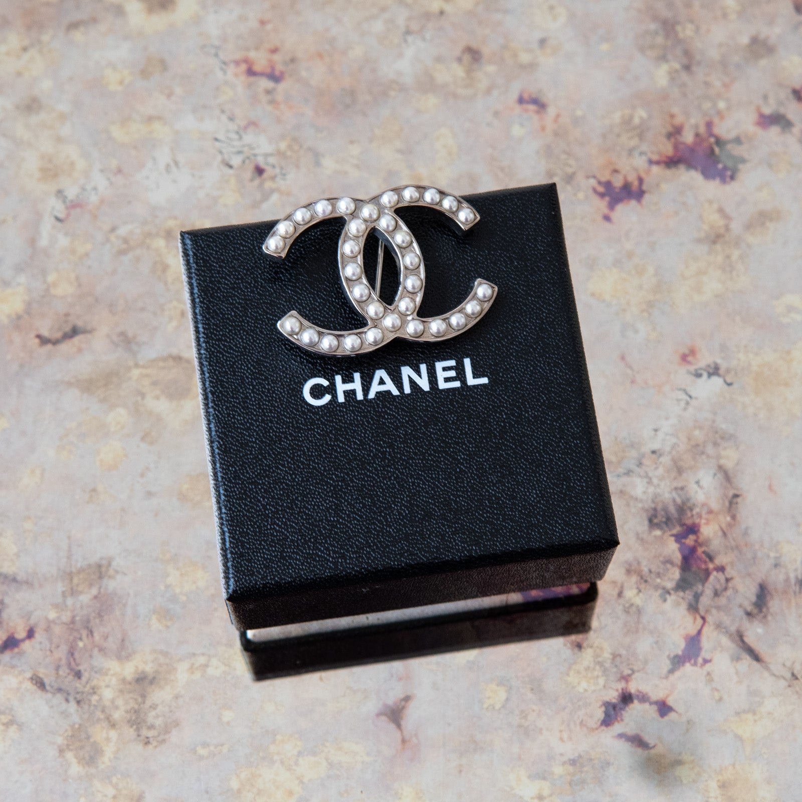 Chanel Faux Pearl Brooch - Image 2 of 5