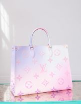 Louis Vuitton Limited Edition On The Go Sunrise Pastel Tote Bag