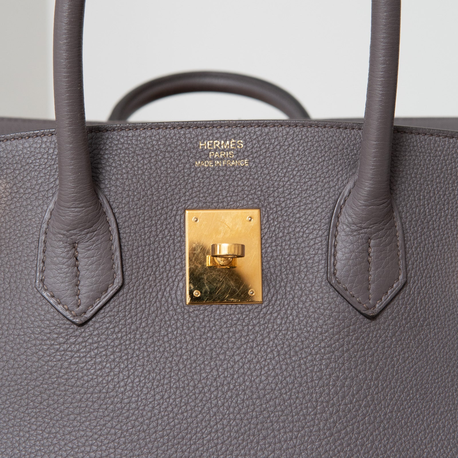 Hermes Birkin 35 Etain Bag - Image 7 of 18