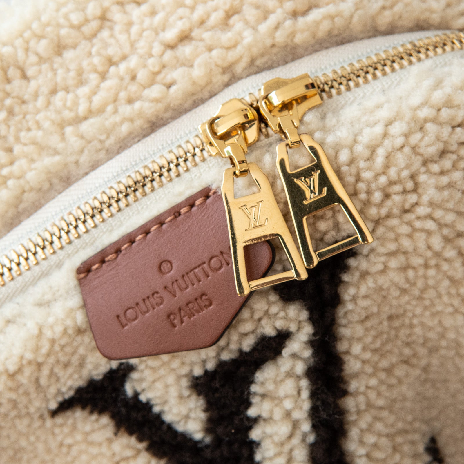Louis Vuitton Teddy Fleece Bumbag - Image 8 of 11