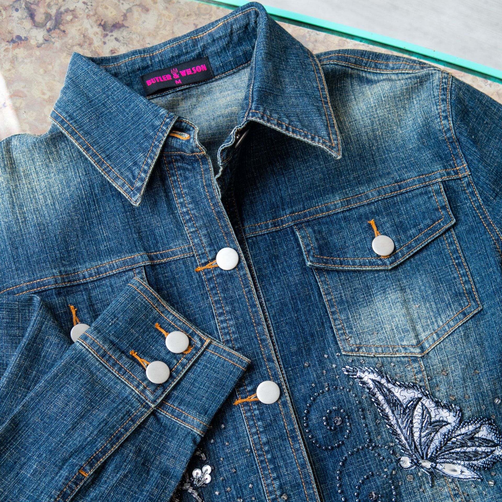 Butler and Wilson Denim Jacket - Image 2 of 9