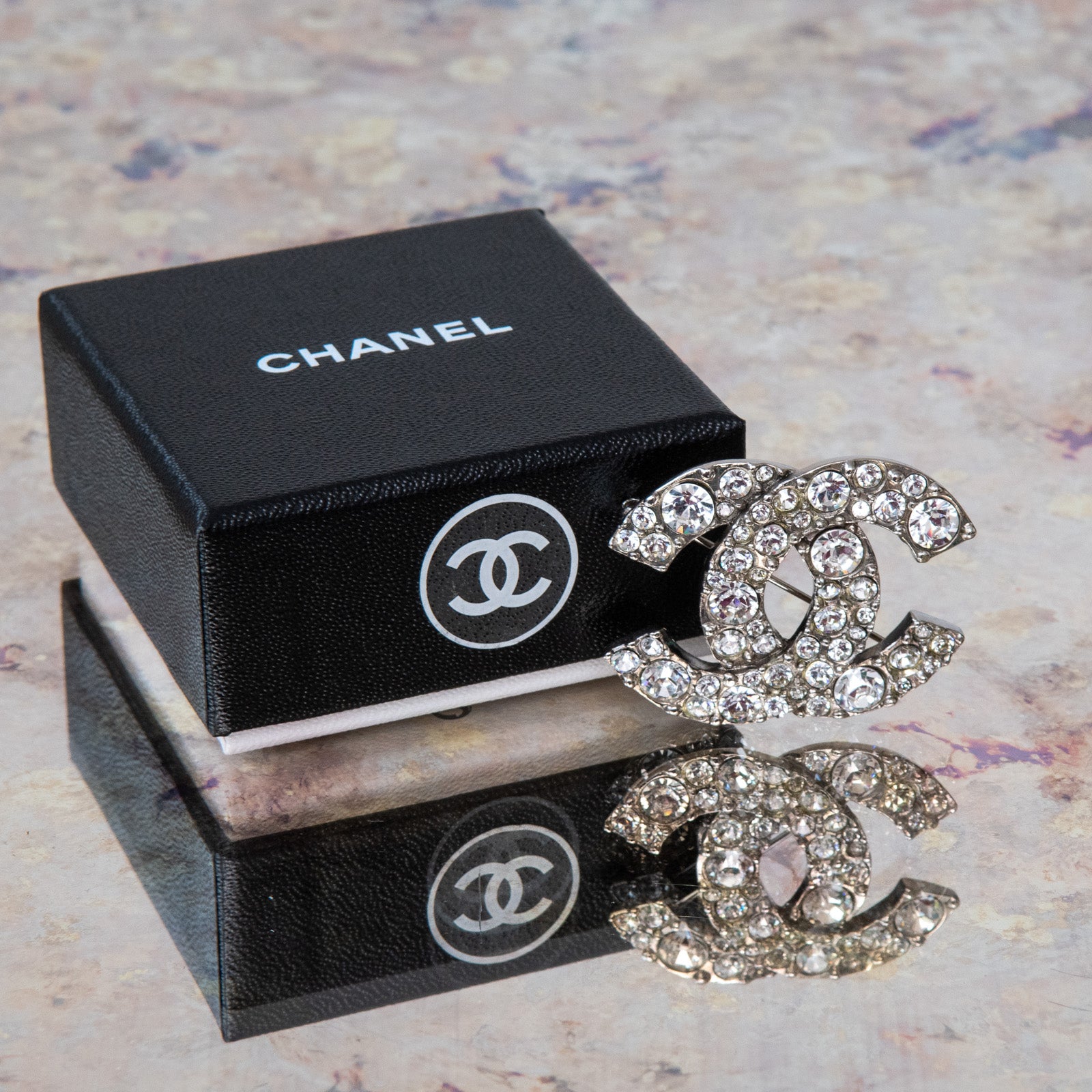 Chanel Diamante Brooch - Image 2 of 6