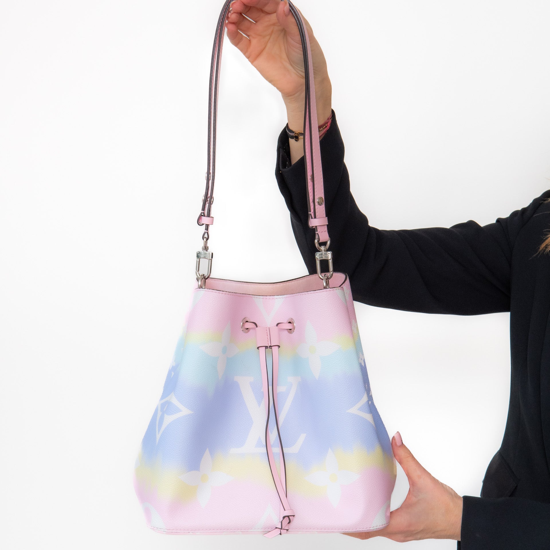 Louis Vuitton Limited Edition Neo Noe Pastel Bag - Image 2 of 12