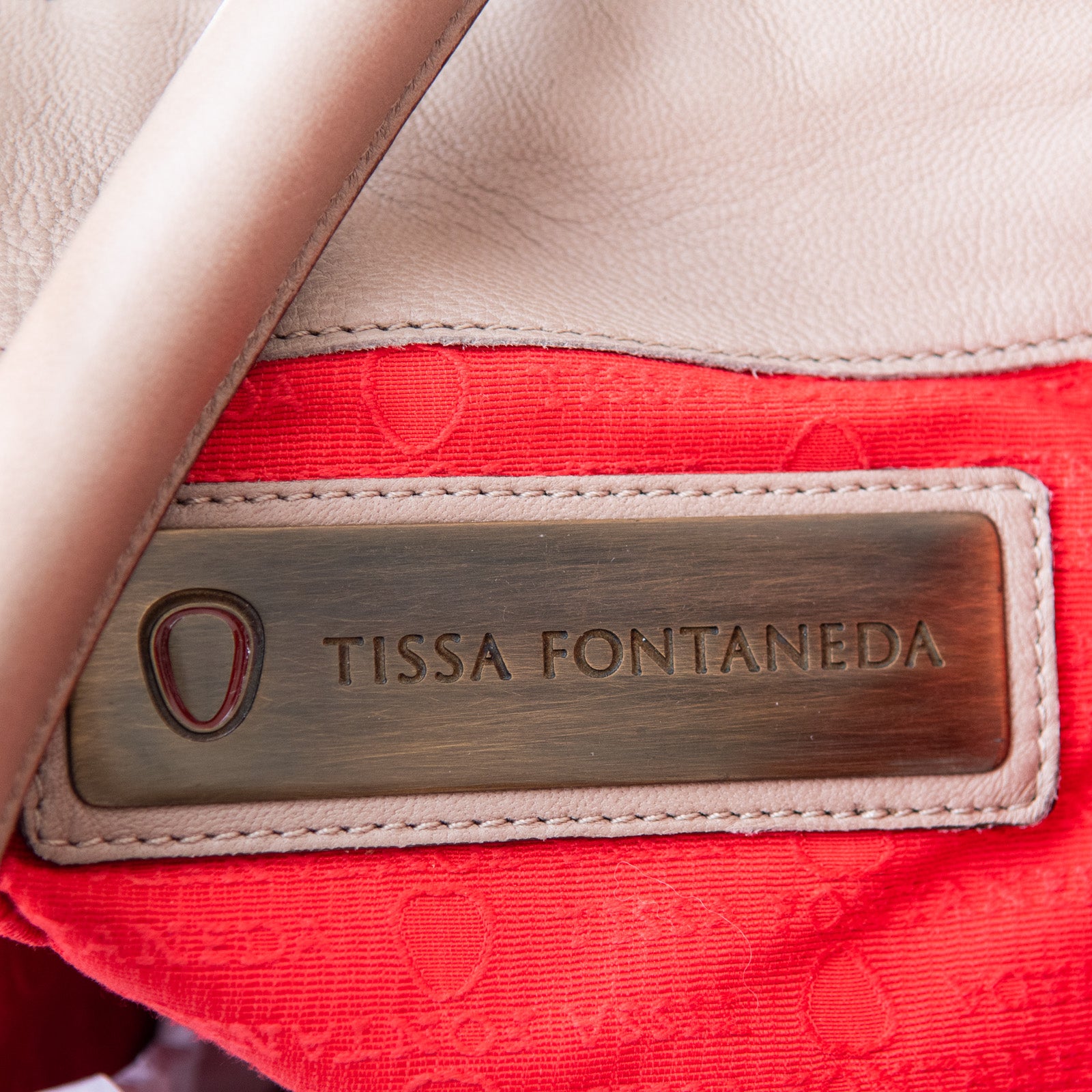 Tissa Fontaneda Mushroom Leather Tote Bag - Bild 8 aus 10