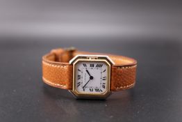 Cartier Ceinture 78208 Paris 18ct White and Yellow Gold Watch