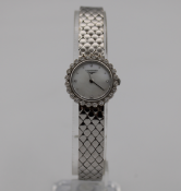 Longines 18ct White Gold Ladies Watch Ref L4.223.7.87.6 56.5grams