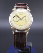 LE COULTRE FUTUREMATIC CAL 497 GOLD CAPPED WATCH
