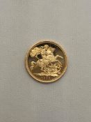 A Full Sovereign Coin Queen Elizabeth II 1979 22ct 8g