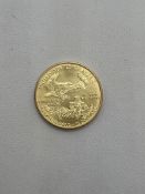 A 1/4oz American Eagle 10 Dollar United States Of America Coin 1993 22ct 7.7g