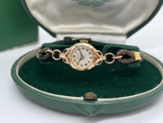 Tudor Royal Ladies Cocktail Watch 9ct Gold