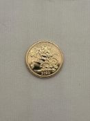 A Full Sovereign Coin Queen Elizabeth II 2020 22ct 8g