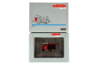 Märklin Digital Diesellok ”323 530-6” 3680, Spur H0, rot, Alterungsspuren, im leicht besch. OK, Z 2