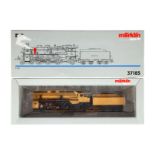 Märklin Digital 2-C-1 Schlepptenderlok ”3602” 37185, Spur H0, sandfarben/schwarz, Alterungsspuren,