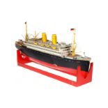 Märklin Passagierdampfer ”RIO”, HL, mit 2 Schrauben, ohne Motor, Rumpf LS, an einer Stelle