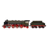 Märklin 2-C-1 Dampflok HR 64/13021, Spur 1, elektr., grau/schwarz, mit Tender, kW und 2 el. bel.