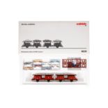 Märklin Autotransporter 46134, Spur H0, komplett, Alterungsspuren, OK, Z 2