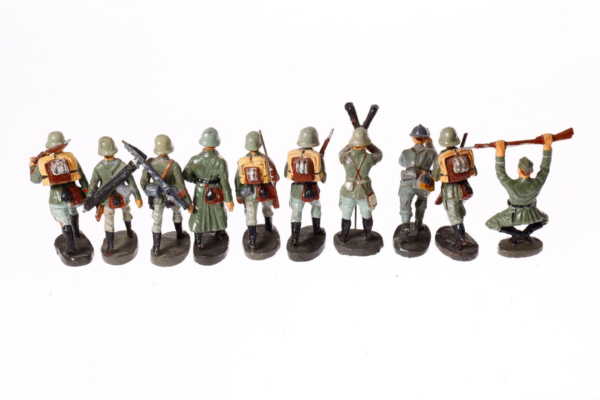 10 Elastolin Soldaten, Masse, HL, LS, Z 3 - Bild 2 aus 3