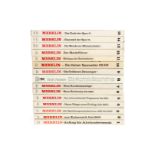 15 Märklin-Bücher ”Technisches...”, Band 1-15, 5 im Schuber, Alterungsspuren
