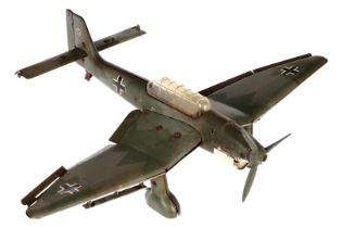 Dux Flugzeug, Mimikry, ohne Antrieb, LS und Alterungsspuren, L 23,5, Z 3