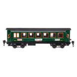 Märklin schweizer Personenwagen 1841 G, Spur 0, CL, mit Inneneinrichtung, 4 AT und neuen