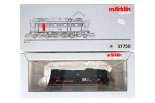 Märklin Digital E-Lok ”E 75 05” 37750, Spur H0, dunkelgrün, Alterungsspuren, OK, Z 2