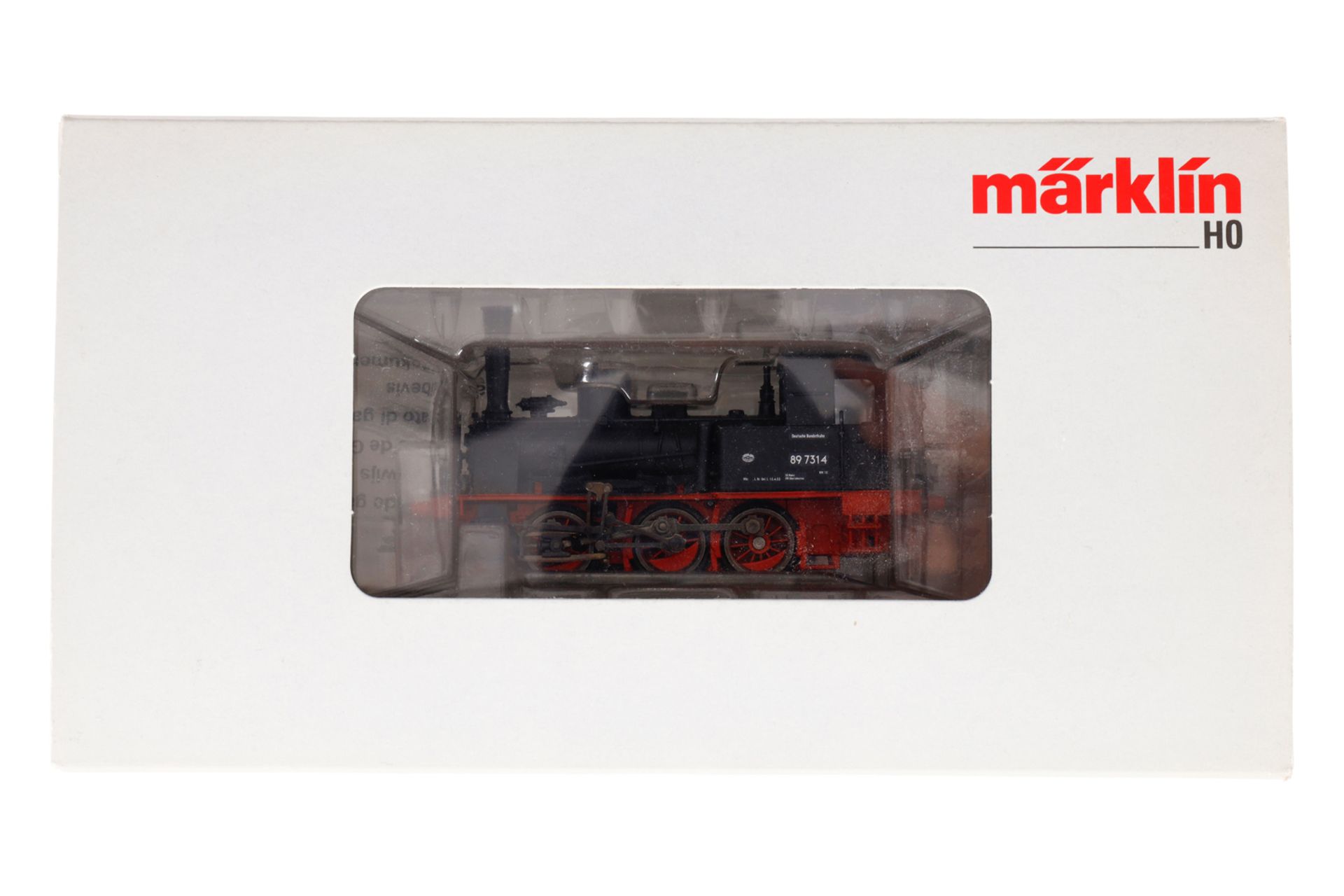 Märklin C-Tenderlok ”89 7314” 37140, Spur H0, schwarz, Alterungsspuren, im leicht besch. OK, Z 2