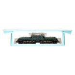 Märklin Krokodil 3015, Spur H0, grün, Alterungsspuren, im leicht besch. OK, Z 2-3